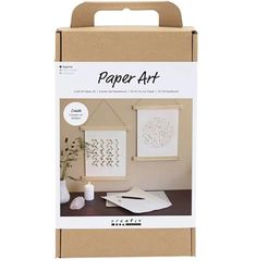 CREATIVE Craft Kit Paper Art, Off White, 1 Pack