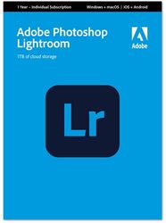 Adobe Lightroom 1TB | Photo Editing Software | PC/Mac | 1 Year