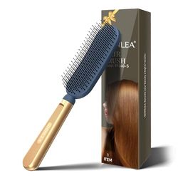 SHINLEA Detangler Hair Brush For Wet & Dry Hair, Blow-Drying Styling Hairbrush for Women, Men, kids, Reduces Breakage, Eliminates Knots, Ball Tipped Bristles Hairbrush