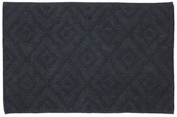 Sealskin Aztec Alfombra de baño 60x90 cm Algodón Gris oscuro
