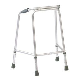 NRS Healthcare Walking Frame N81724 Adjustable Height - small (Eligible for VAT relief in the UK)