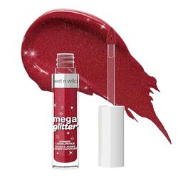 Wet n Wild Mega Glitter Shimmer Liquid Lipstick, Matte-to-Glitter Finish, Lightweight Formula Infused with Vitamin E for Nourished Lips, Comfortable Wear, New Soulmate