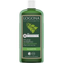 Logona - 1003shabri5 - Salute e bellezza dei capelli - Shampoo brillare con Ortica - 500 ml