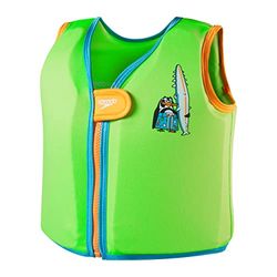 Speedo Unisex babyflytväst för flytkraft | simning inlärning | simlektioner simning lärande, grön, 2–4 år