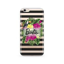 Origineel en officieel gelicentieerd Barbie telefoonhoesje voor iPhone 6/6S optimaal aangepast aan de vorm van de smartphone, beschermhoes van siliconen, gedeeltelijk transparant