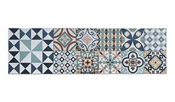 Doge Milano Tapis de cuisine, 100% Made in Italy, Tapis antitache avec impression numérique, Tapis antidérapant et lavable, Modèle Elouise, cm 140x52