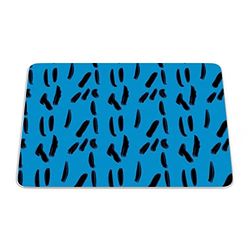 Bonamaison, Tapis de Souris Rectangle Imprimé Numériquement, Fond Antidérapant, pour Bureau et Maison, Taille: 22x18cm