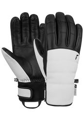 Reusch Elin R-TEX® XT - Guanti invernali extra caldi, impermeabili, antivento e traspiranti, da donna, colore: nero/bianco, 8,5