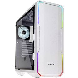 BITFENIX Enso RGB Midi-Tower, Tempered Glass - Bianco BFC-ENS-150-WWWGK-RP