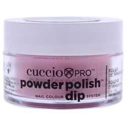 Cuccio nail colore rosa con Shimmer DIP System Dipping Powder