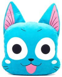 SAKAMI Fairy Tail Happy – Peluche, Coussin, Coussin – Original et sous Licence