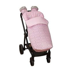 Babyline Arrow Saco de cadeira com luvas, unissexo, cor-de-rosa