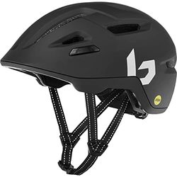 Bolle Stance MIPS, unisex, volwassenen, zwart, mat, M (55-59 cm)