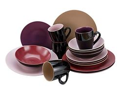Creatable, 22458, Very BERRY series, combination service 16 pieces, Stoneware