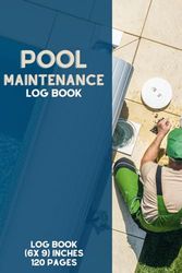 Pool Maintenance Log Book: Book to Record Swimming Pool Cleaning | Daily & Weekly Checklist for Pool Care | Ideal for Home, Small Business & Hotel Pools | Pool Blue Cover