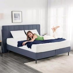 EGOHOME Materasso 90 x 200 cm, H3, 23 cm, ergonomico a 7 zone, in schiuma fredda di alta qualità, con rivestimento lavabile, materasso in schiuma traspirante, certificato Öko-Tex