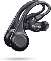 Shure AONIC 215 TW2 True Wireless Sound isoleren van oordopjes met Bluetooth 5-technologie, premium audio met diepe bas, over-the-ear, 32 uur batterijduur (Gen 2)-Black