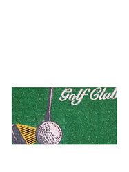 GIFT Company Felpudo Golf Club Italia, Coco y PVC, Multicolor, 75 X 1,5 X 45 cm