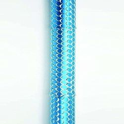 Drive Devilbiss Folding Cane in Spiral Blue Wave Walking Stick Mobility Aid Adjustable