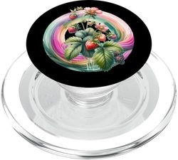 Frutas Fresa Fresa Fresa Jardinero Aficionado Niños Teenie PopSockets PopGrip para MagSafe