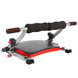 Ultrasport Multitrainer MT 10-Compact, 8-1 träningsutrustning, mage och ryggtränare, effektiv helkroppsträning, olika motståndsnivåer, sit up och push up bar, motionstränare