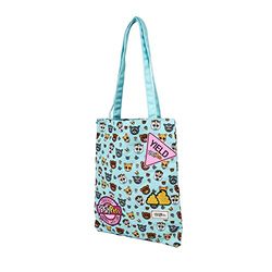 Feisty Pets Glenda Glitterpoop-Bolsa de la Compra Shopping Bag, Multicolor, 33 x 40 cm