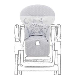 ITALBABY 050.6150-07 - Capa para cadeira alta de PVC Jolie Grey