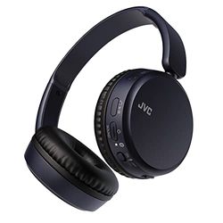 JVC Cascos Inalámbricos de Diadema Auriculares con Bluetooth 5.2, Micrófono, 35h de Batería, 3 Modos de Sonido y Ecualizador. Ligeros, Graves potentes y diseño Ajustable, HA-Z37W-A (Azul)