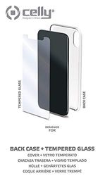 Cover + vetro Huawei Y7 2019 trasparente