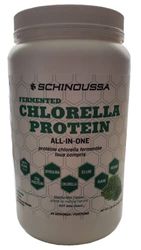 Schinoussa Chlorella Protein - Matcha Mint 840g