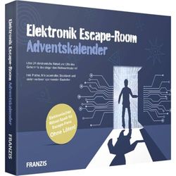 Franzis 67154-7 Elektronica Escape Room Adventskalender, Meerkleurig