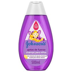 Johnson's Baby Gotas de Fuerza Champú para Niños, 500 ml