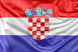 BANDERA CROACIA 30X45