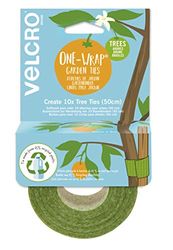 VELCRO VEL-30070-WEU 10 1WRAP ARBOL Corbata 5CMX5M, Verde, 50mm x 5.4m