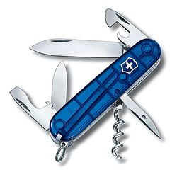 Victorinox Taschenmesser Spartan (12 Funktionen, Klinge, Korkenzieher, Dosenöffner, Kapselheber, Pinzette)