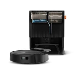 iRobot Roomba Combo® 10 Max Robot + AutoWash™ dock (X0858) Robotstofzuiger met Dweilfunctie - Intrekbare dweilpad, Objectdetectie, Automatisch legen, wassen, bijvullen, Alexa - Ideaal voor dierenharen