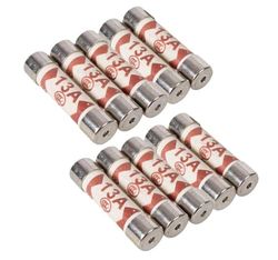 Powermaster 374103 – Set di 10 fusibili, 0 V, marrone