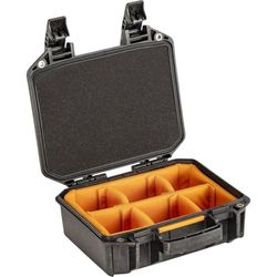 Pelican Vault by Funda v525 con Espuma para cámara, Black, V100, con separadores Acolchados