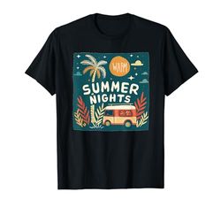 Felices noches de vacaciones en verano Camiseta