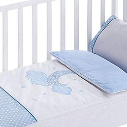 Pekebaby Moon dekbedovertrek, afneembaar, 50 x 80 cm 50 x 80 cm Rode roos