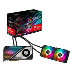 ASUS ROG Strix LC Radeon RX 6900 XT Top Edition 16GB GDDR6 with 240mm radiator for GPU and memory liquid cooling ROG-STRIX-LC-RX6900XT-T16G-GAMING