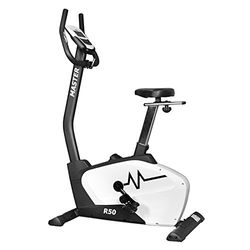 MASTER Adulti Magnetic Bike R50 ergometer, Nero/Bianco, Taglia Unica