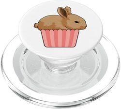 Rabbit Muffin PopSockets PopGrip for MagSafe
