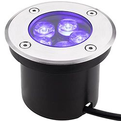 BeMatik - Proiettore LED 6W 120mm. Luce bianca 6000K giorno