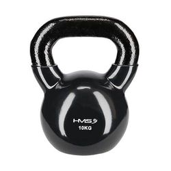 HMS Vinyl kettlebell 10 kg zwart KNV10