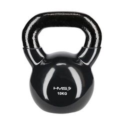 HMS vinyl kettlebell 10 kg svart KNV10