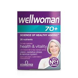 Vitabiotics Wellwoman Multivitamin Tablets for Women Over 70 Years