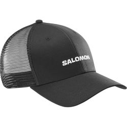 Salomon Casquette Trucker Logo Noir Profond S-M