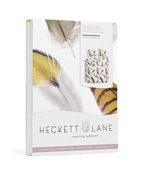 Heckett Lane Lopez Duvet Cover, Citrus Yellow, 140 x 220 cm