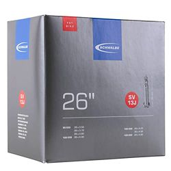 SCHWALBE Câmara 26 x 3,50-4,80, válvula Presta (fina), 40 mm, unissexo para adulto, preto, 26"